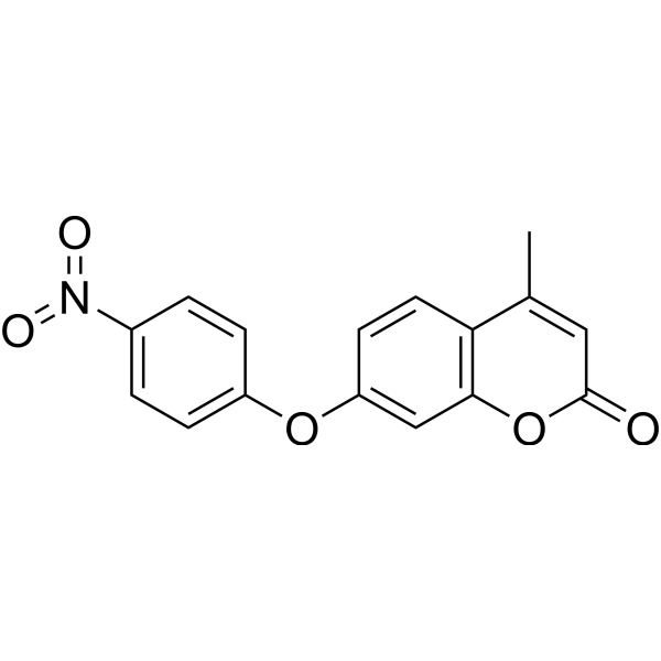 4-Methyl-7-(4-nitrophenoxy)-2H-chromen-2-one 1644277-00-8